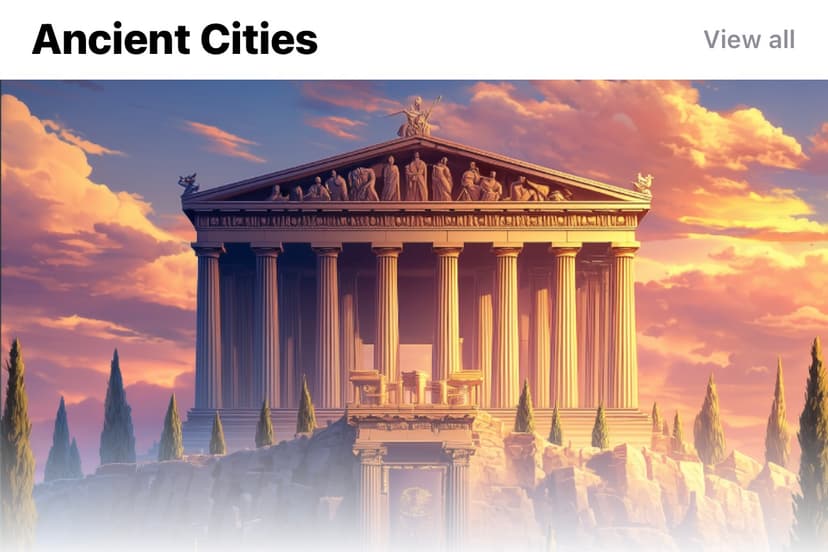 Ancient cities category
