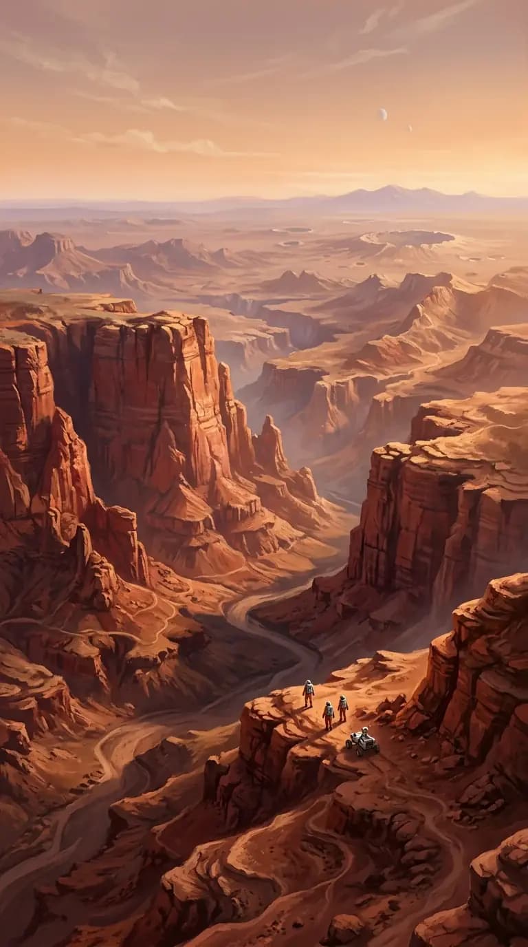 A Walk on Mars