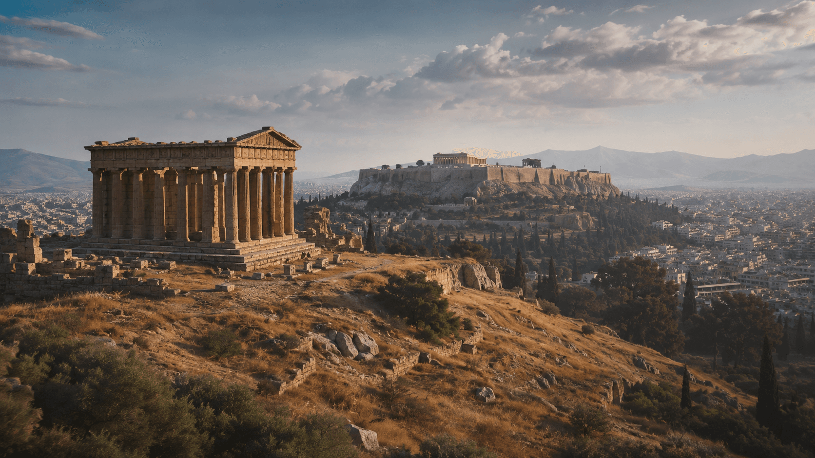 Ancient Indus Valley breath temple at dawn, stone colonnades open to the river breeze, seated healers in ceremonial robes performing conscious breathing rituals, soft golden light filtering through carved lattice screens, aromatic smoke rising from clay braziers, hyper-realistic 8k render, cinematic wide angle, National Geographic documentary style