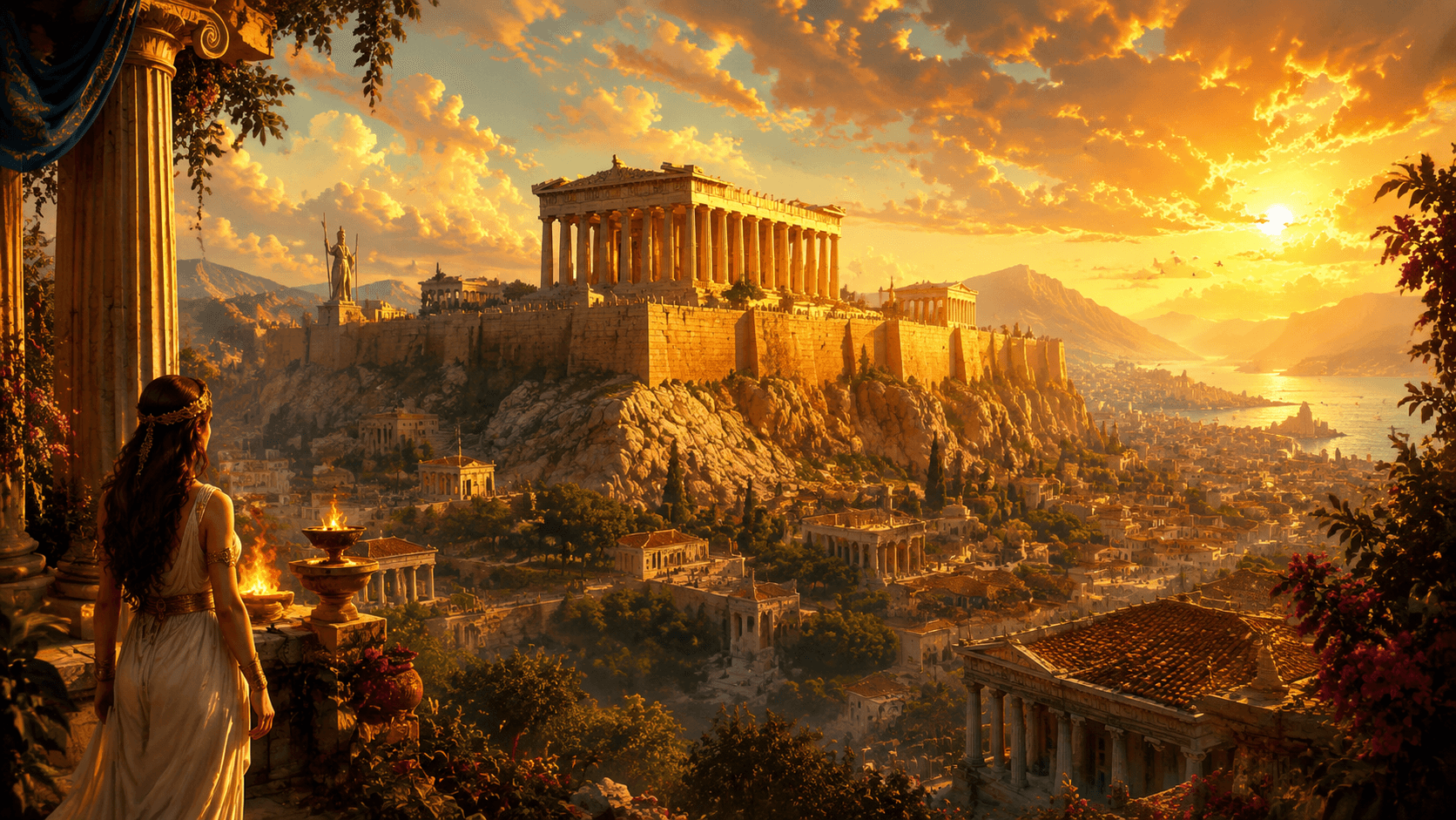 Walking Through Ancient Athens in Your Mind: How Imaginative Journeys Through the Acropolis, Agora & Plato's Academy Rebuild Focus & Deepen Calm