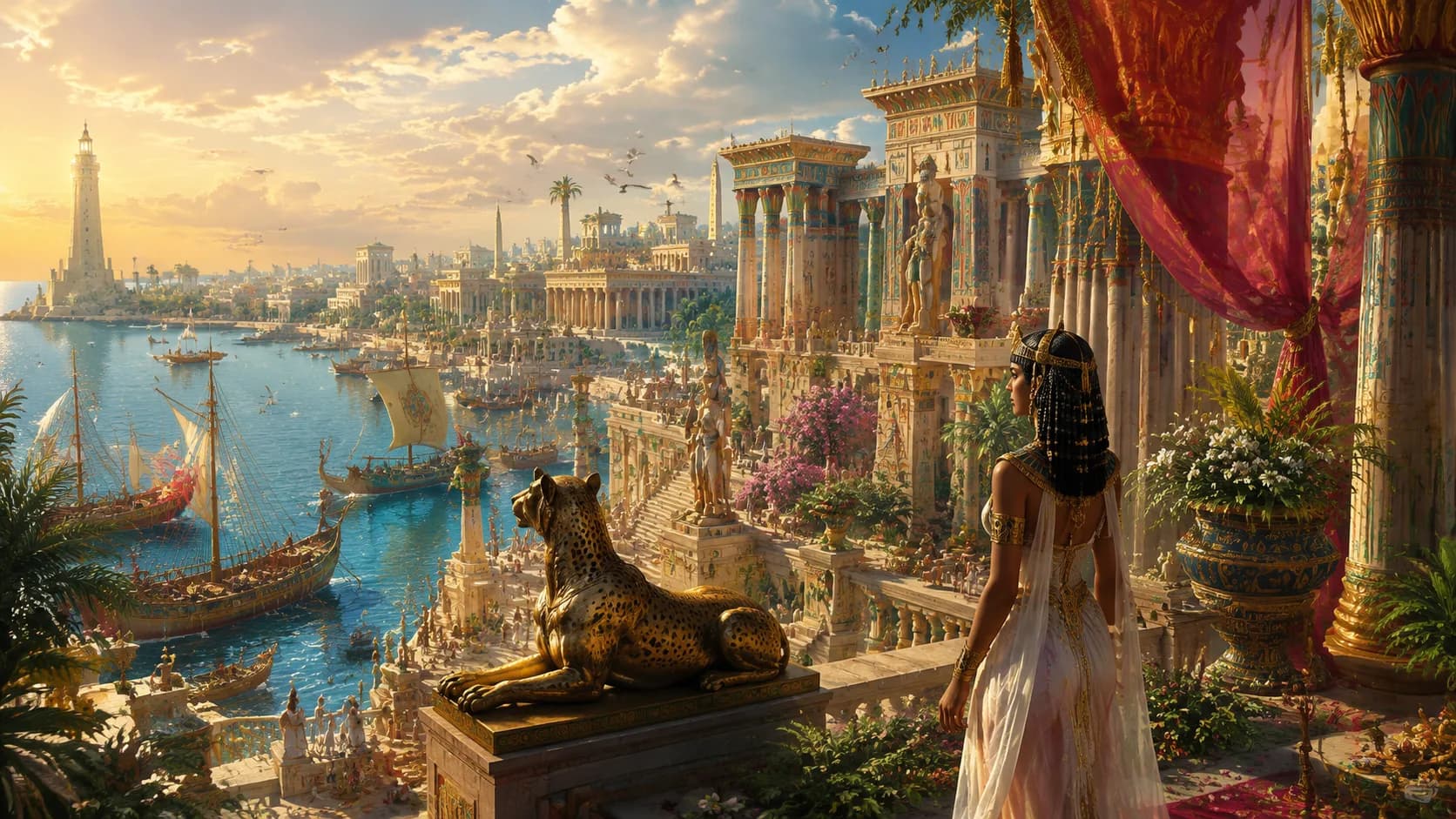 The Royal District of Cleopatra's Alexandria