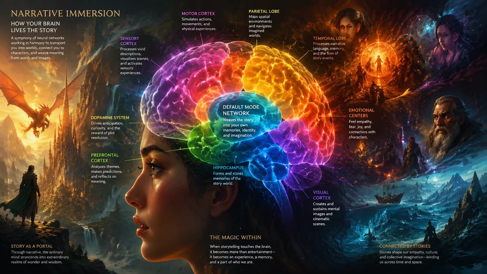 Why the Brain Experiences Stories as Reality