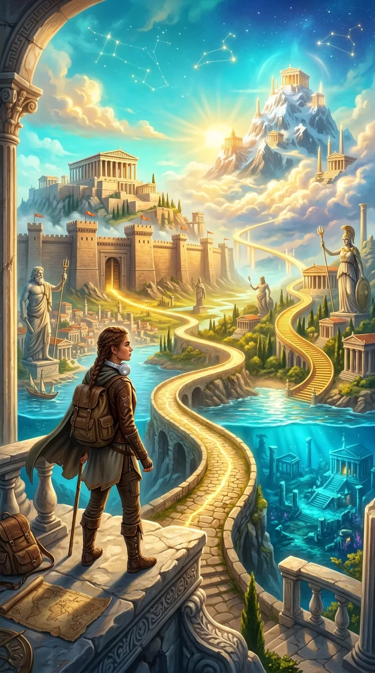 Mythic storytelling through ancient narratives and legendary tales